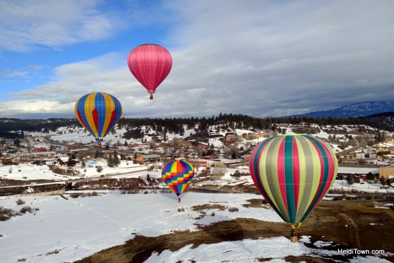 A Hot Air Balloon Ride in Pagosa Springs, Colorado with the Dickey Brothers. HeidiTown.com