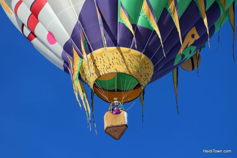 A Hot Air Balloon Ride in Pagosa Springs, Colorado with the Dickey Brothers. The Jester hot air balloon HeidiTown.com