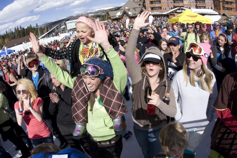 Spring Break Festivals in the Rockies, Breckenridge Spring Break courtesy of GoBreck
