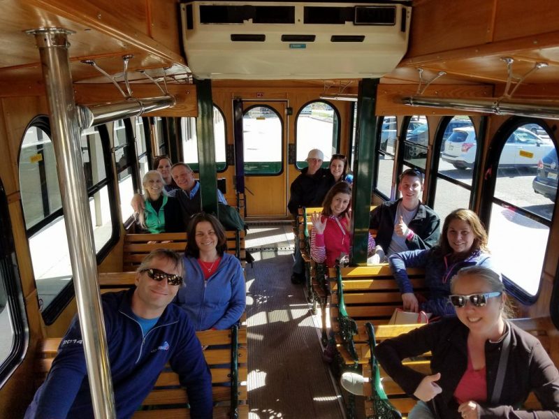 brewhop trolley photo from their facebook page