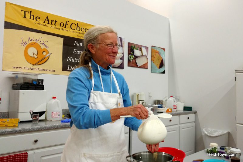 Cheese Making Class in Longmont is Deliciously Fun Becca Heins, HeidiTown.com