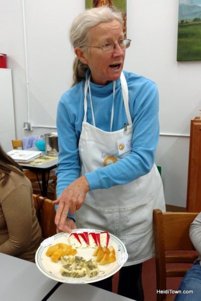 Cheese Making Class in Longmont is Deliciously Fun Becca with a cheese plate. HeidiTown.com