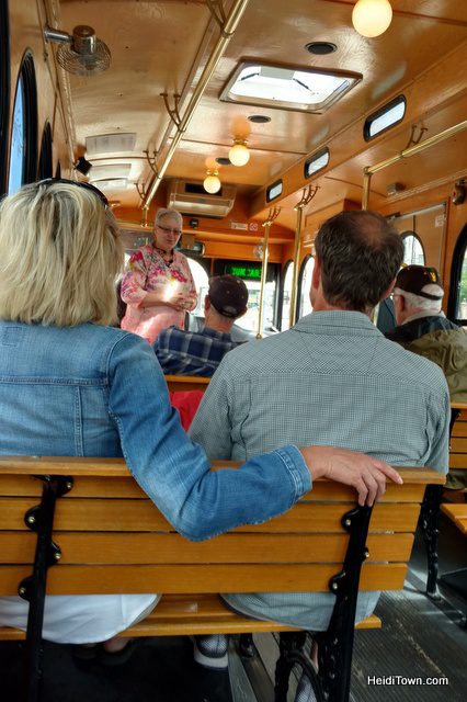 A Jolly Trolley Ride in Cheyenne, Wyoming. Our conductor Brenda was a hoot. HeidiTown.com