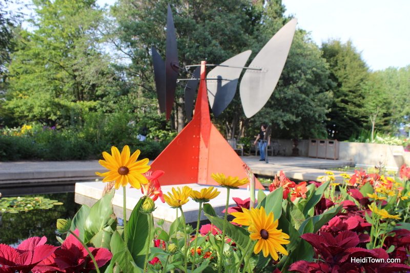 Sculptures by Alexander Calder are on display at the Denver Botanic Gardens through September 24, 2017.