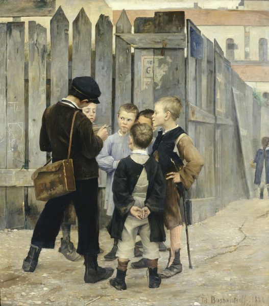 1884 Image autorisée à Eric Jouvenaux Musée d'Orsay par Eric Jouvenaux Detail de l'image : Numéro d'oeuvre : RMN33649 Cote cliché : 85-001897 N° d’inventaire : RF442 Fonds : Peintures Titre : Un meeting Auteur : Bashkirtseff Maria Konstantinovna (1858-1884) Crédit photographique : (C) RMN - ©Jean Schormans Période : 19e siècle Date : 1884 Technique/Matière : huile sur toile Hauteur : 1.930 m. Longueur : 1.770 m. Localisation : Paris, musée d'Orsay Conditions d'utilisation : Françoise Le Coz - Site Internet Musée d'Orsay - 1/5/2008 - Type de facturation : x Achat InternetSupport : Internettype : Site InstitutionnelTerritoire : Monde toutes languesDurée : 2 ans - JPEG - 2048X3072 pixels © RMN / Réunion des Musées Nationaux