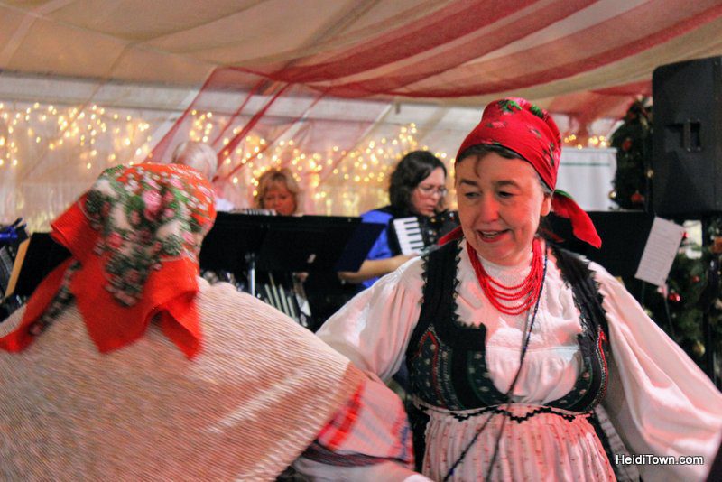 A Holiday Date Night in Denver With a Stay at Le Méridien. Denver Christkindl Market dancers. HeidiTown.com