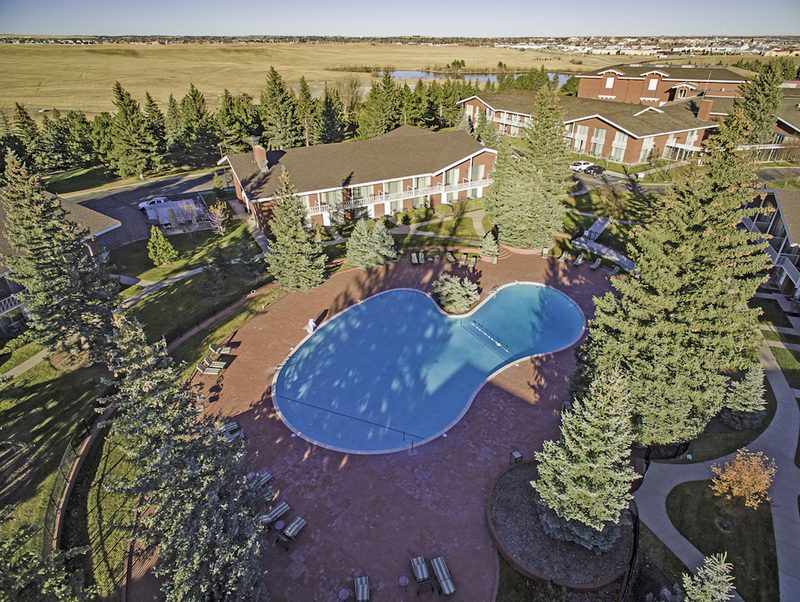 Surprised by Little America Hotel & Resort in Cheyenne, Wyoming. media photo of pool. HeidiTown.com