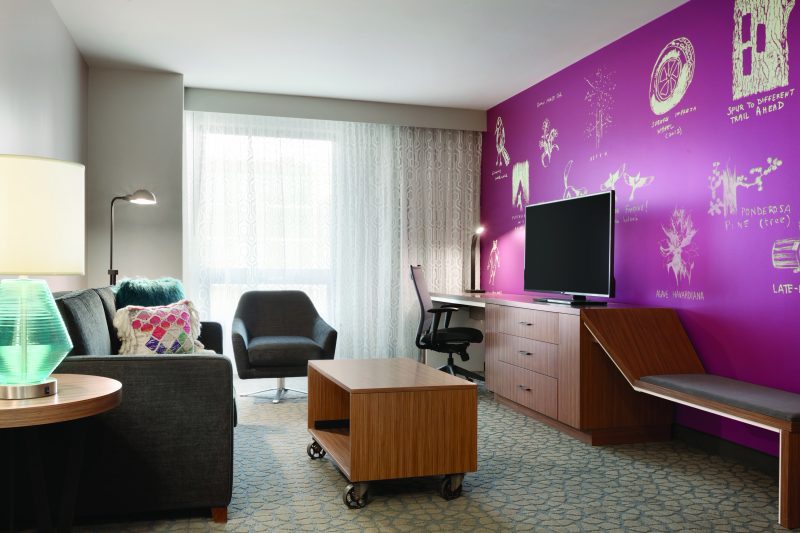The Birds & the Bees & a Heated Pool at Two New Hotels in Boulder, Colorado.Hilton Garden Inn Boulder King Jr. Suite