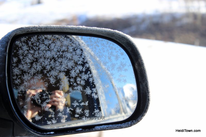 Eat All the Things A Delicious 3-Day Dining Guide to Crested Butte. Ice on the rearview mirror. HeidiTown.com