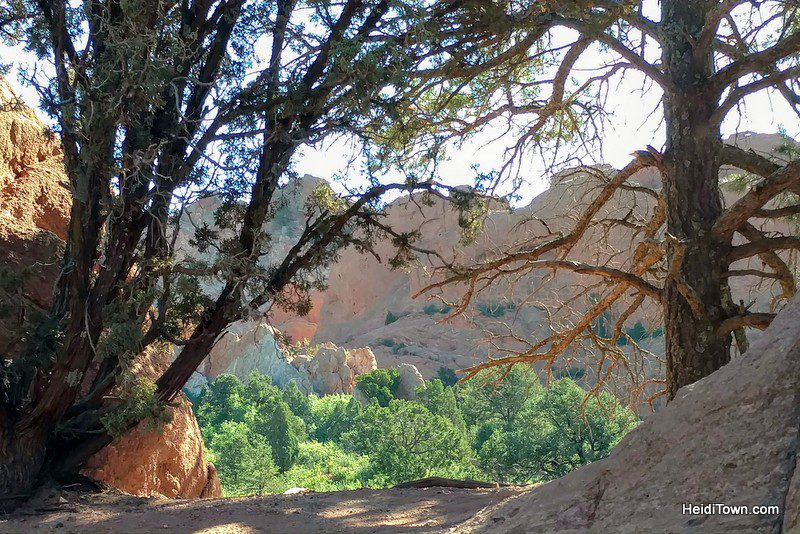 A Visit to Garden of the Gods in Colorado Springs, hiking shot. HeidiTown.com