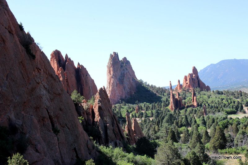 A Visit to Garden of the Gods in Colorado Springs, iconic view. HeidiTown.com