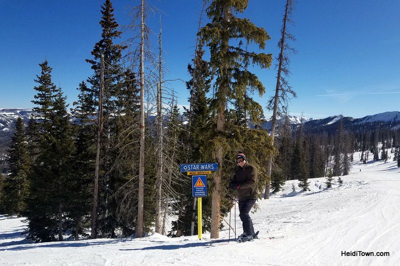 Why Wolf Creek Ski Area Near Pagosa Springs is Worth the Drive. Star Wars run. HeidiTown.com