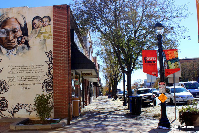 When it Comes to Tacos, Longmont, Colorado is Winning. Downtown Longmont sidewalk. HeidiTown.com