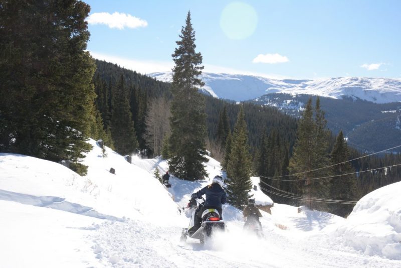 Snowmobiling in Leadville, Colorado It’s Fun. HeidiTown.com Photo by White Mountain Snowmobile Tours 4