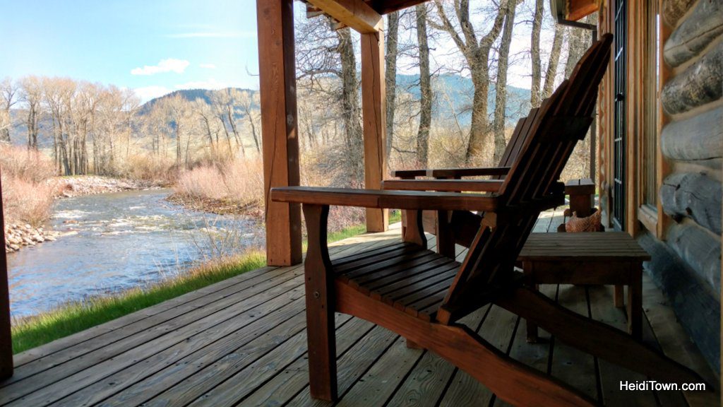 Vee Bar Guest Ranch, coffee mug vertical. Photo by Heidi Kerr-Schlaefer