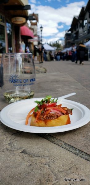Tasty Bites from Taste of Vail 2019 & My Thoughts on Greek Wine (2)