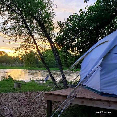 Glamping in Greeley, Colorado A Yurt Stay at Platte River Fort & Resort. HeidiTown (00)