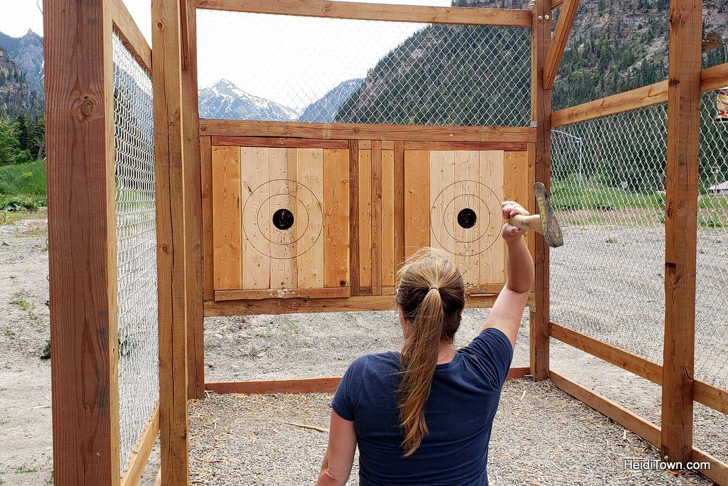 Connecting with My Ancestors Throwing Axes in Ouray, Colorado. HeidiTown (1)