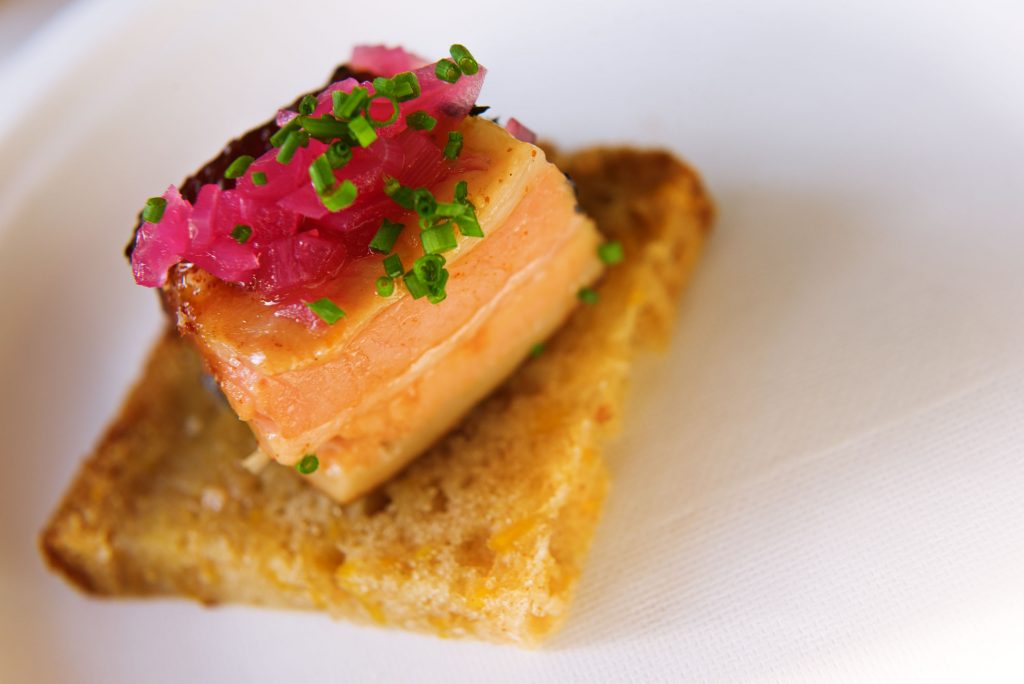 The 13 Best Bites (and Sips) at PAIRED 2019 at GABF. Photo by Castner. Pork_Belly_by_Chef_Smart