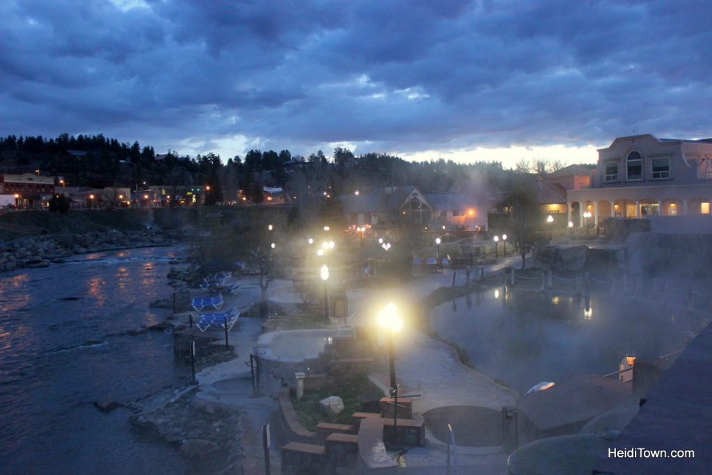 R is for Road Trip. The Springs at Pagosa Springs. HeidiTown.com
